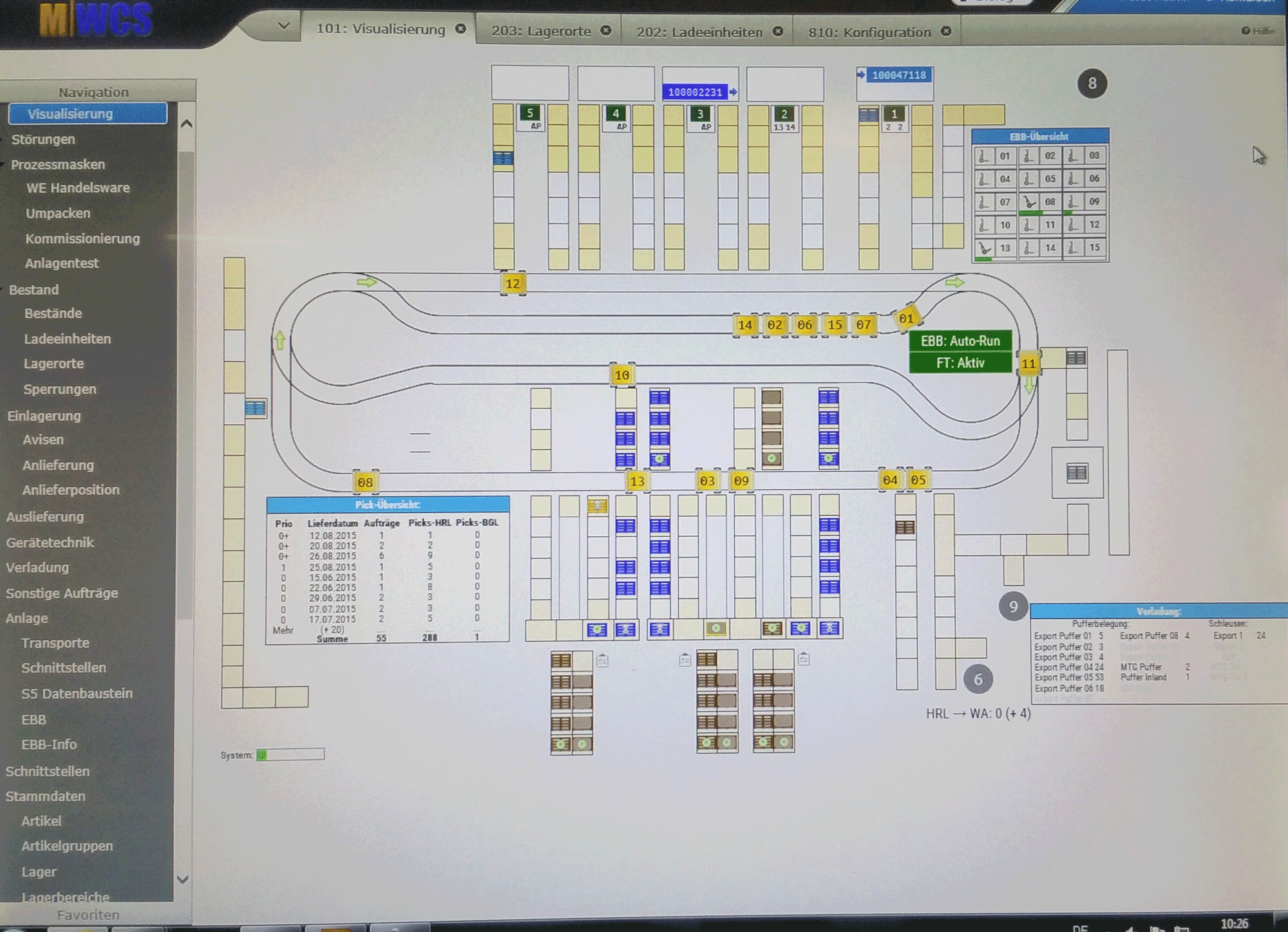Steuerung und Visualisierung